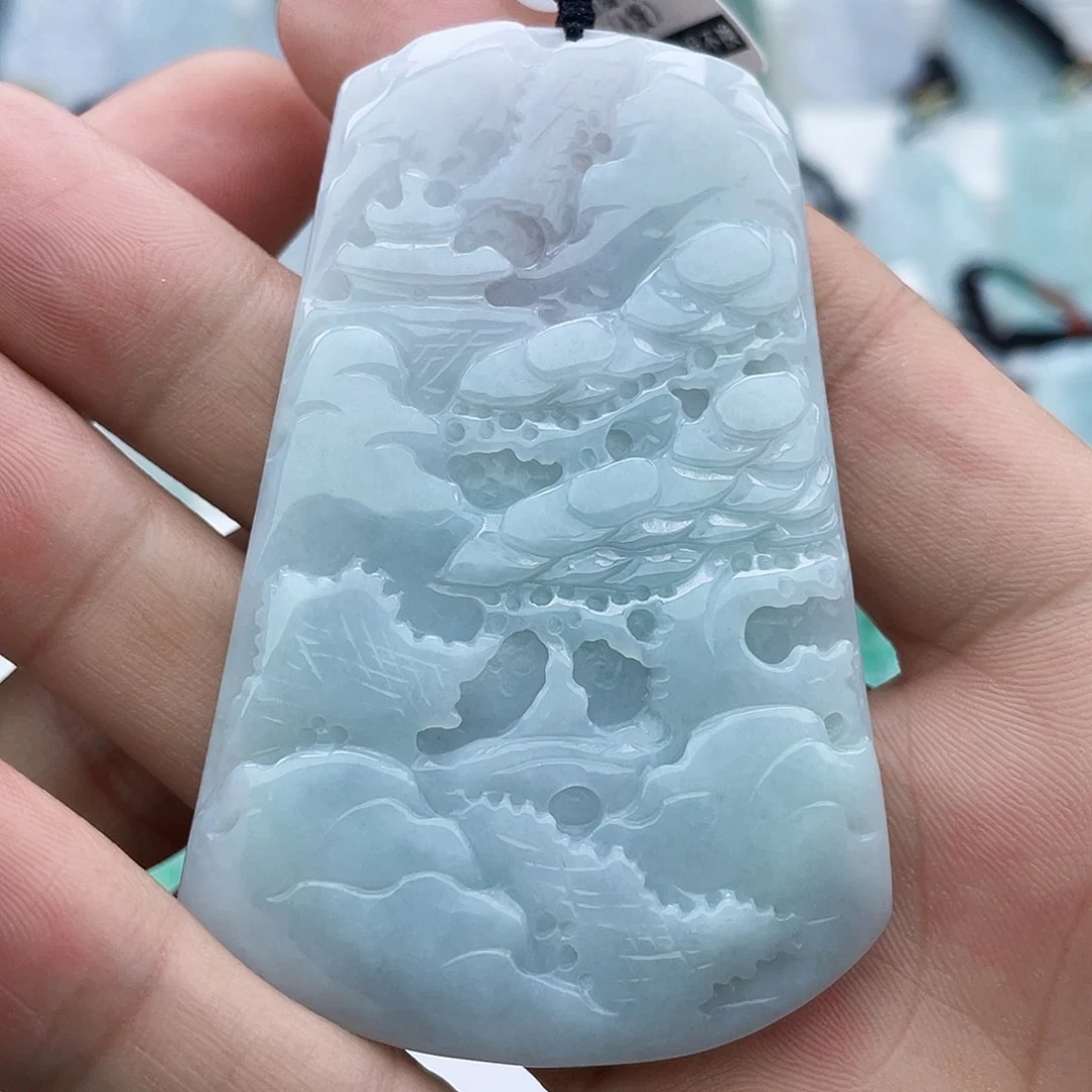 颈饰未镶嵌翡翠翡翠