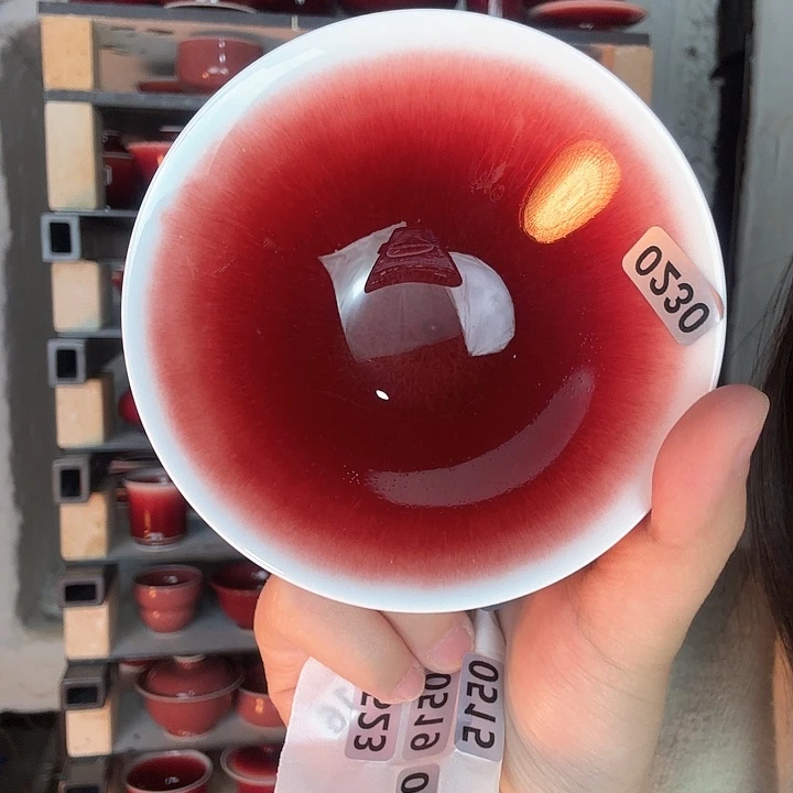 瓷片景德镇郎红陶瓷