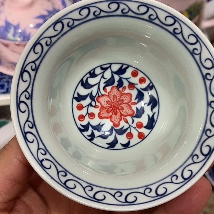 陶摆件景德镇陶瓷主人杯2334