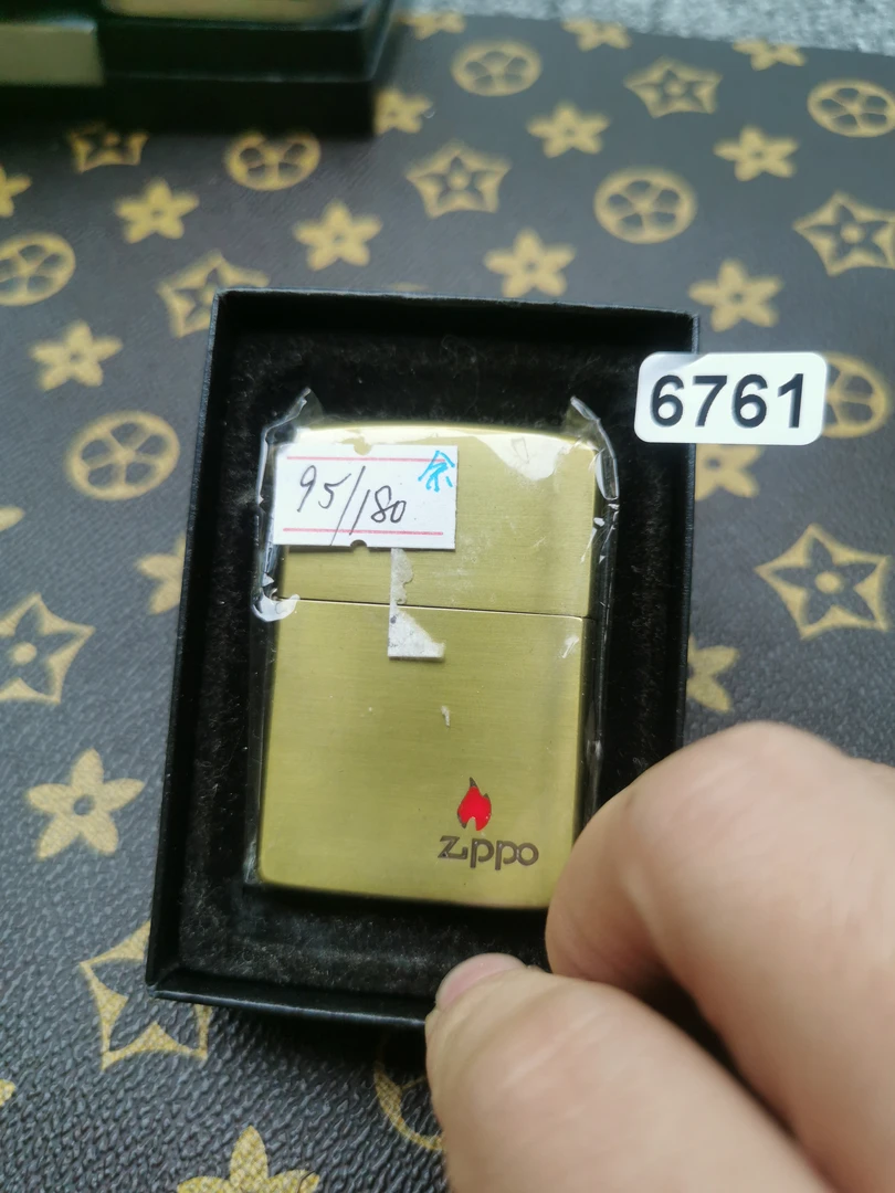 Zippo打火机回血95I铜底Z标-6761