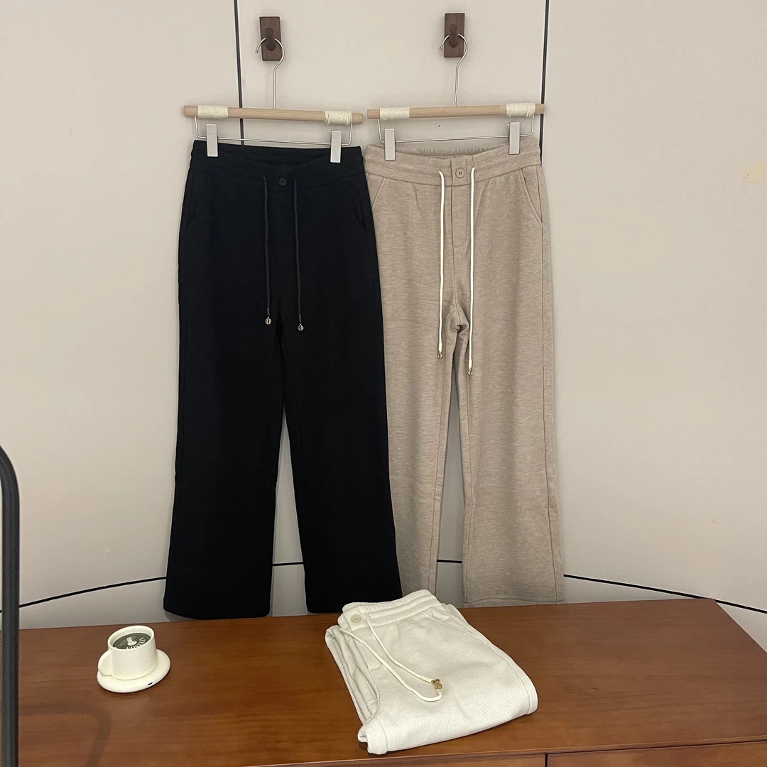 FUJIA STYLE新款气质休闲韩版简约直筒休闲裤R62576