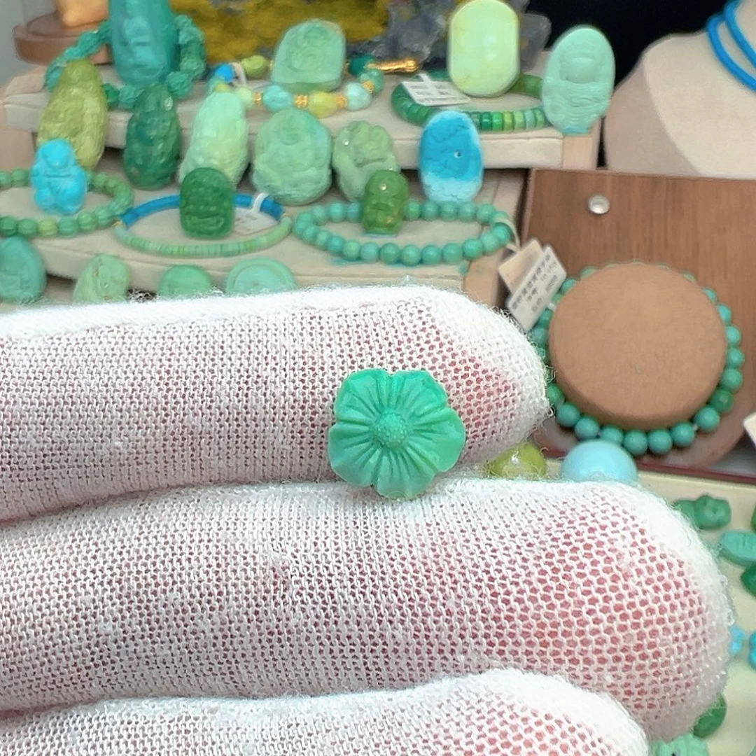 绿松石未镶嵌主播夏