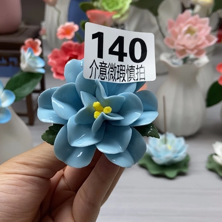 陶瓷手工制作陶瓷花