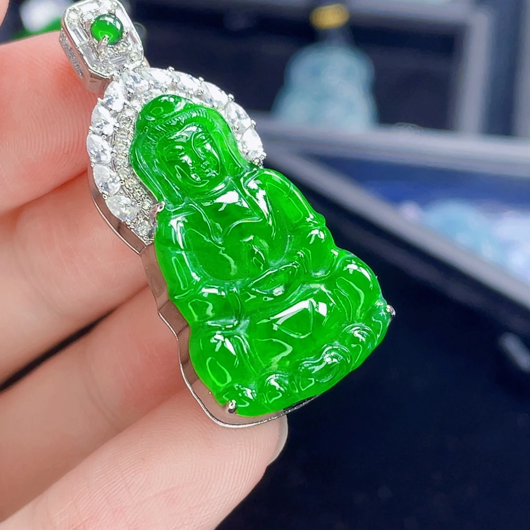 吊坠(不含链)未镶嵌翡翠