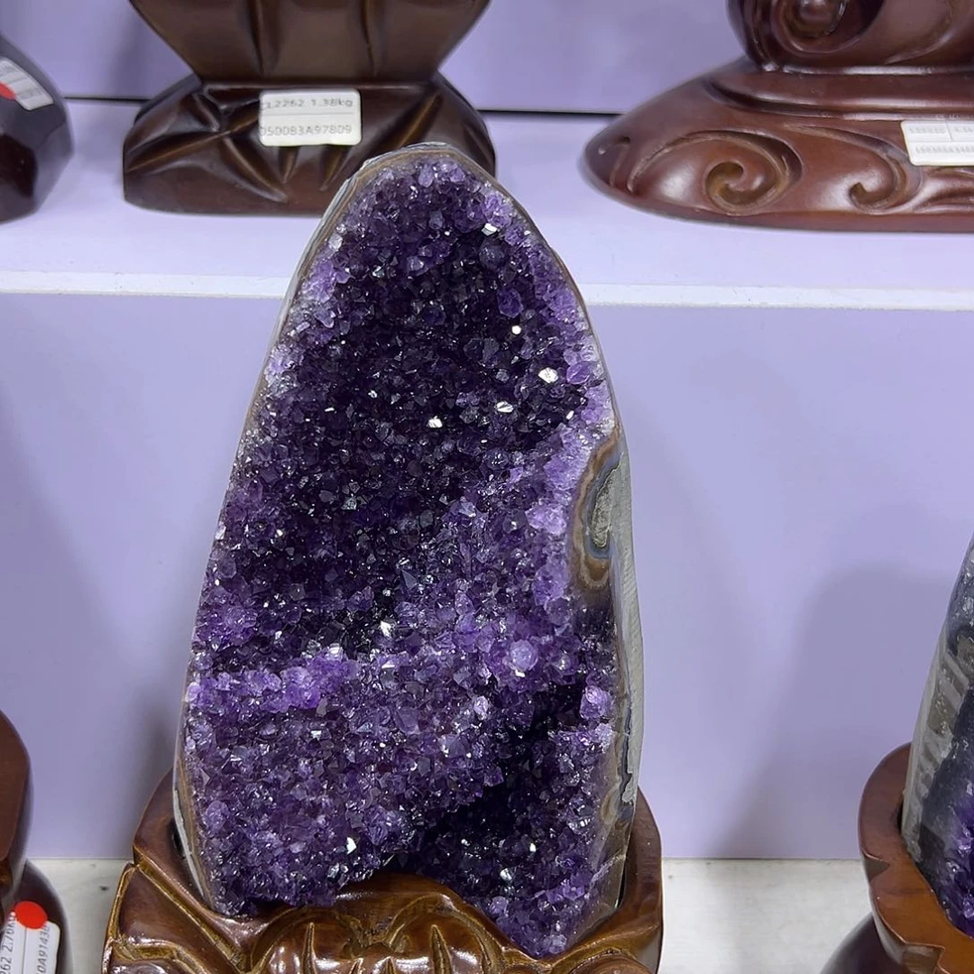 未镶嵌大型摆件（非配饰）紫晶