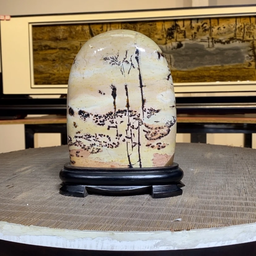【闪购商品】广西国画石草花石