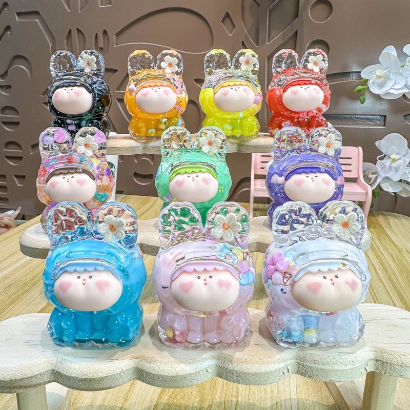 爆款混拆拉布布 莉莉丝  发财莉莉丝 高货创意diy 流沙摆件