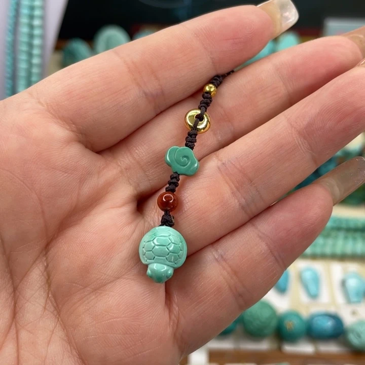 未镶嵌绿松石挂件