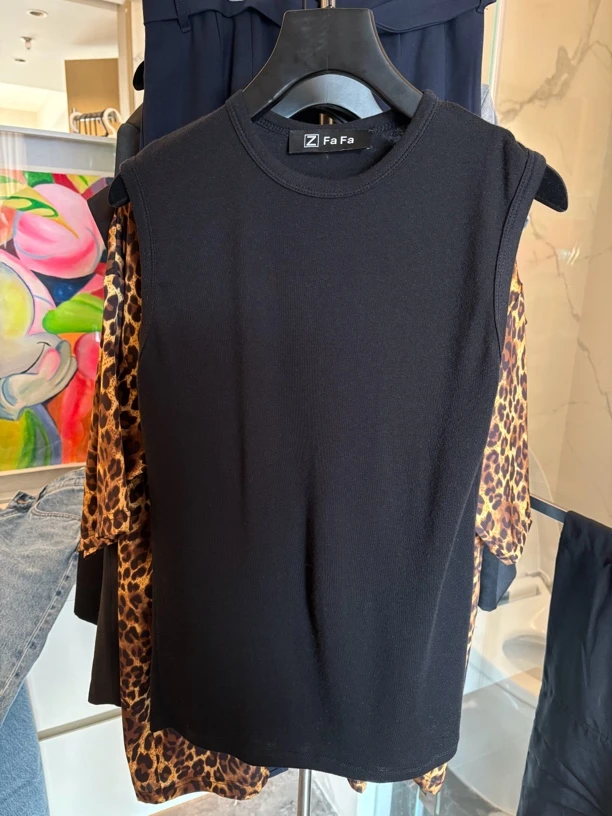 ZHOUFAFA|高级短袖背心