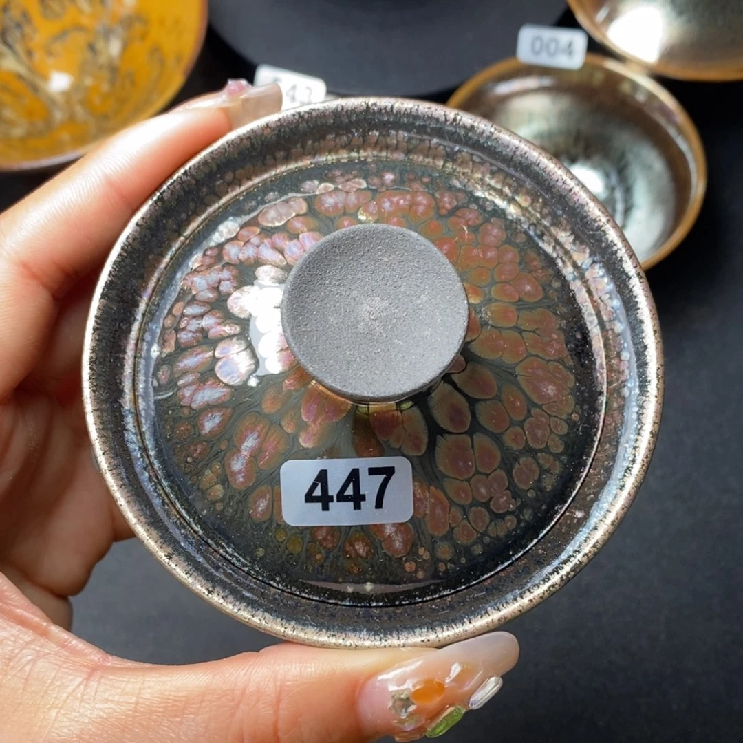 茶盏建窑建盏主人杯447