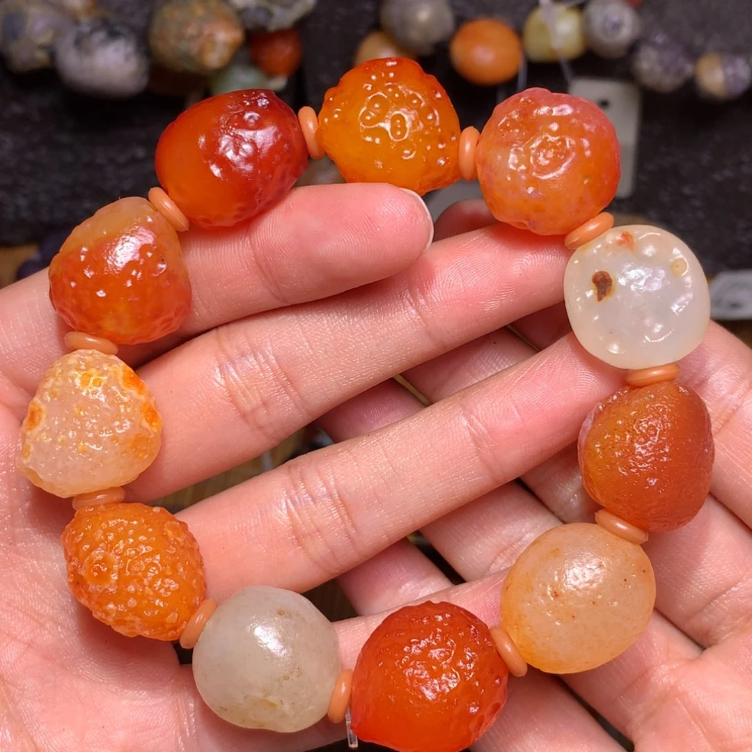 未镶嵌玛瑙/玉髓珠宝半成品