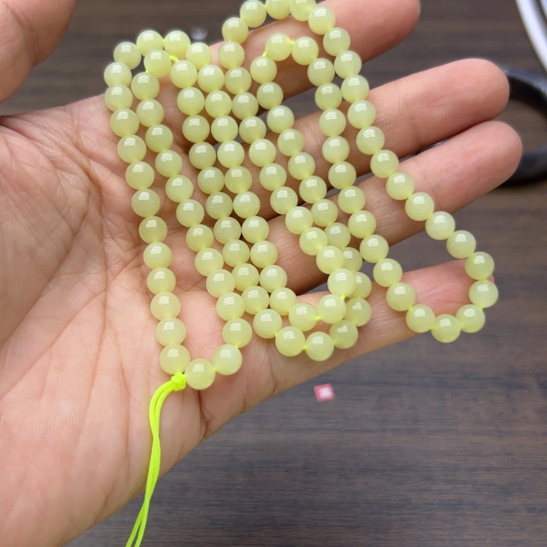 和田玉未镶嵌颈饰695