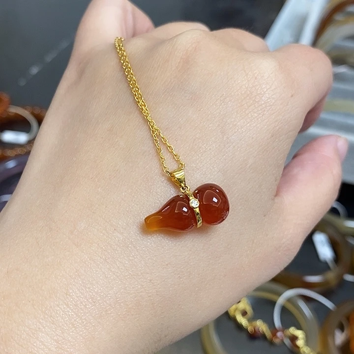 玛瑙/玉髓珠宝半成品未镶嵌不*糖