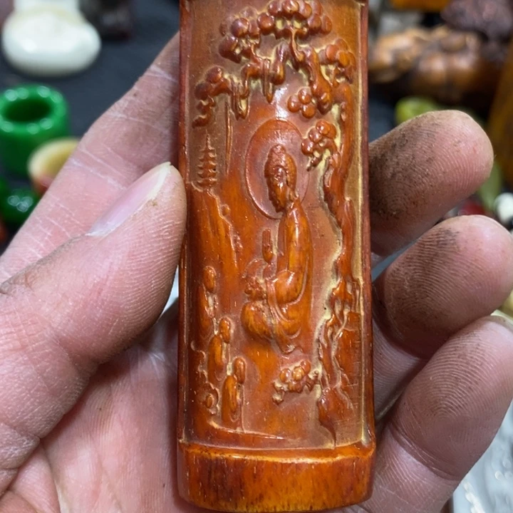 滴血莲花菩提吊坠