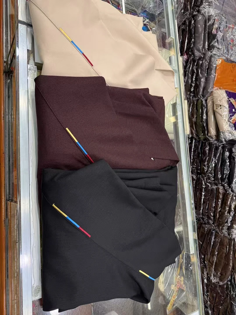 藏衣领服饰 新品藏袍 送腰带 拍一发2