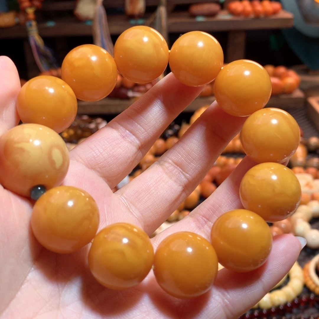 【闪购商品】手串蜜蜡未镶嵌蜜蜡手串
