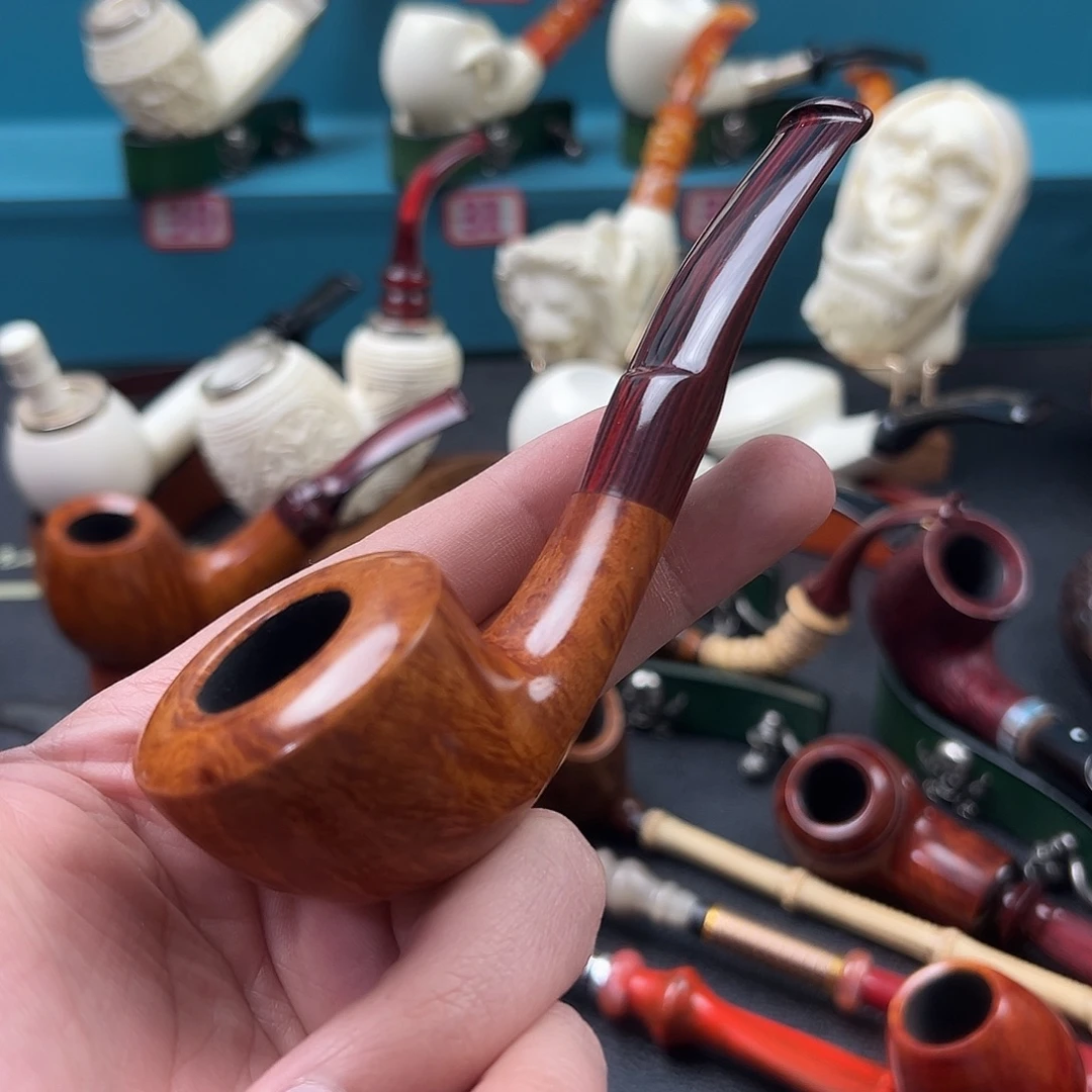 沉***暴意大利石楠木烟斗