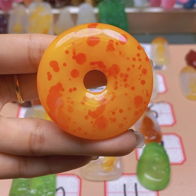 【闪购商品】玛瑙/玉髓颈饰未镶嵌用****6