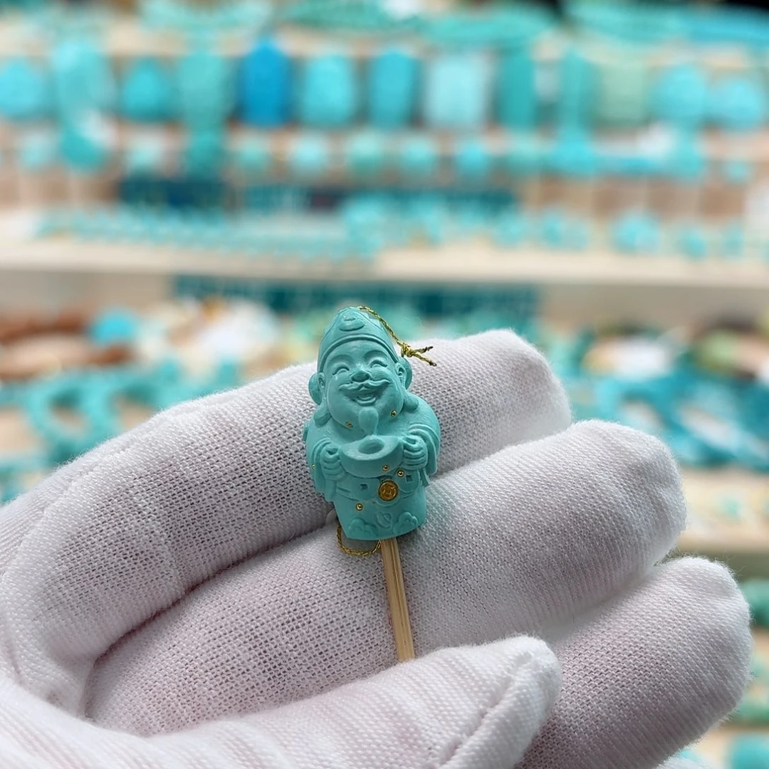 绿松石未镶嵌珠宝奇石