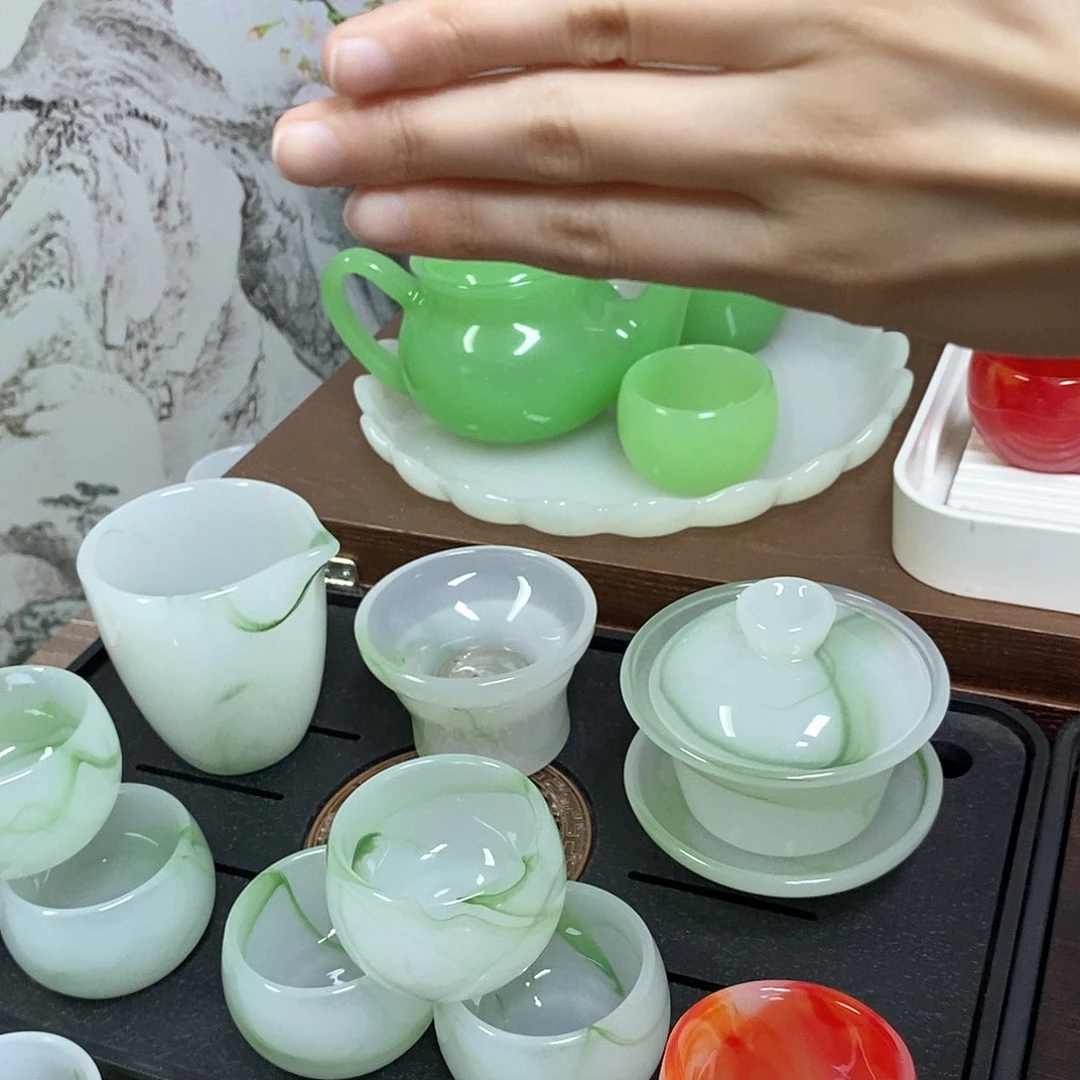 高端琉璃茶具系列