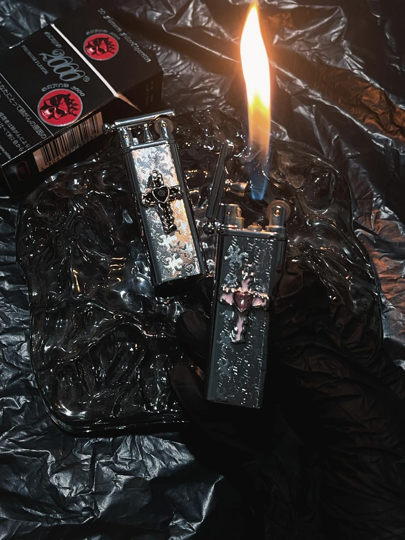 “解药”原创轻奢复古高颜值轻奢砂轮打火机金属送男友女友礼物潮