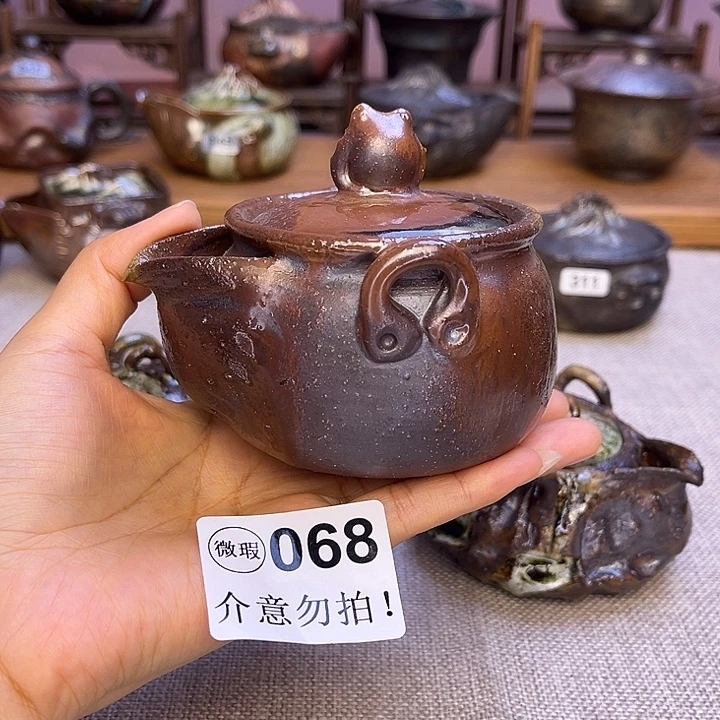 裸柴烧手工陶瓷茶器