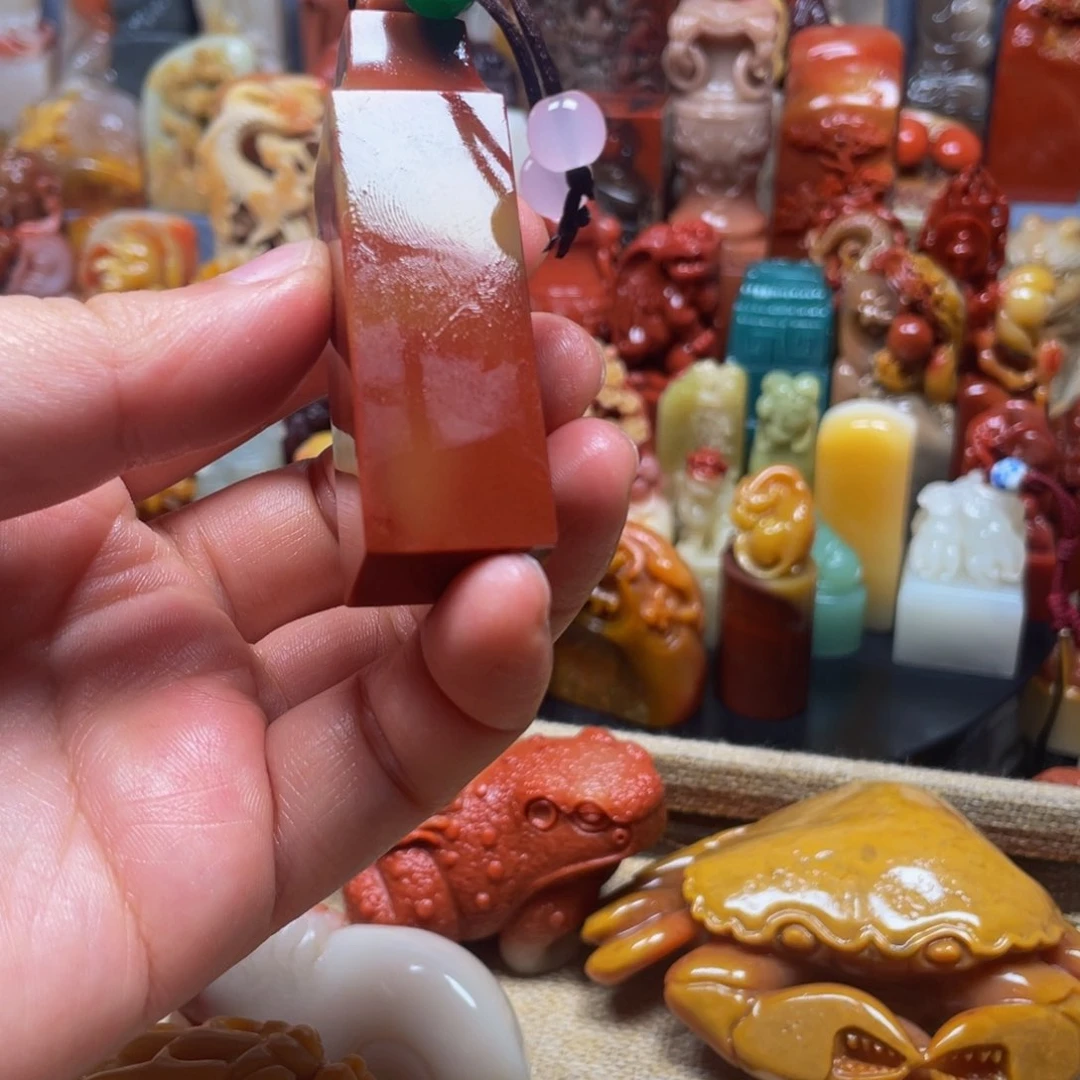 昌化石印石精美寿山