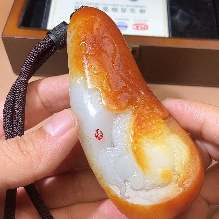 和田玉颈饰未镶嵌HX