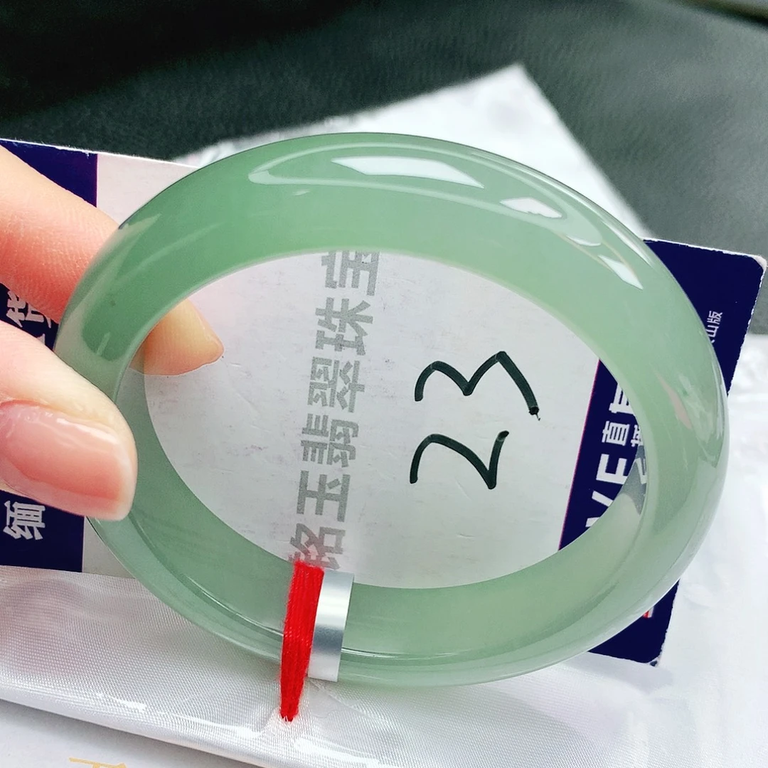 翡翠未镶嵌手镯缅甸天然a货翡翠手镯