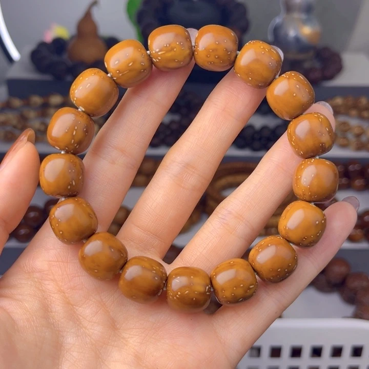 紫金鼠手串精品半实心老型13