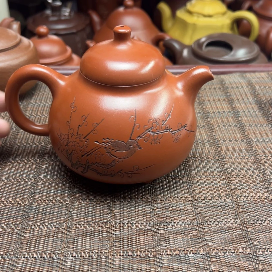 茶壶紫砂宜兴原矿紫砂壶40毫升容量