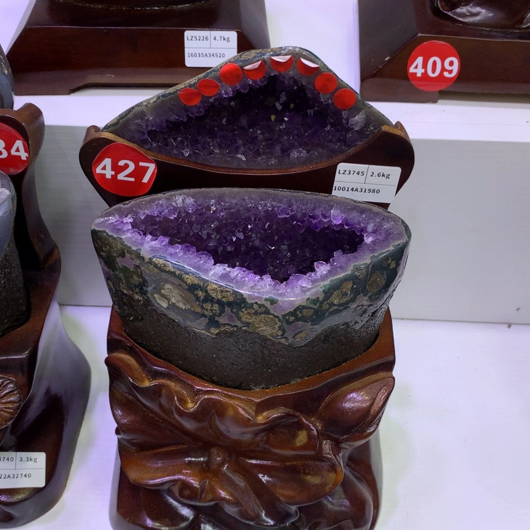 紫晶大型摆件（非配饰）未镶嵌