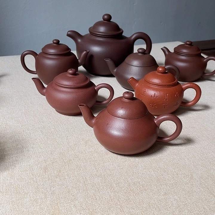 茶壶紫砂福*梨形壶
