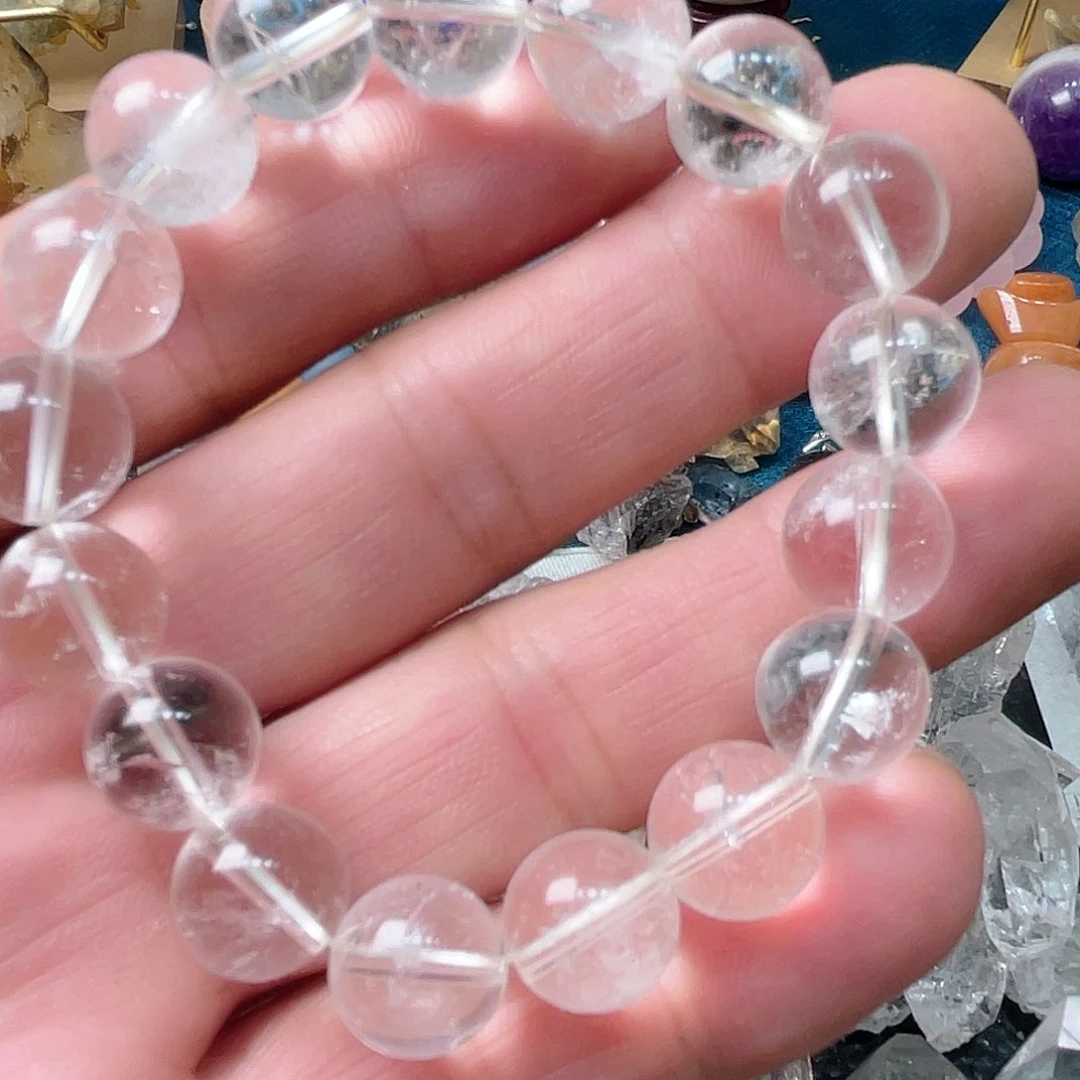 可***时水晶珠宝半成品银S925镶嵌