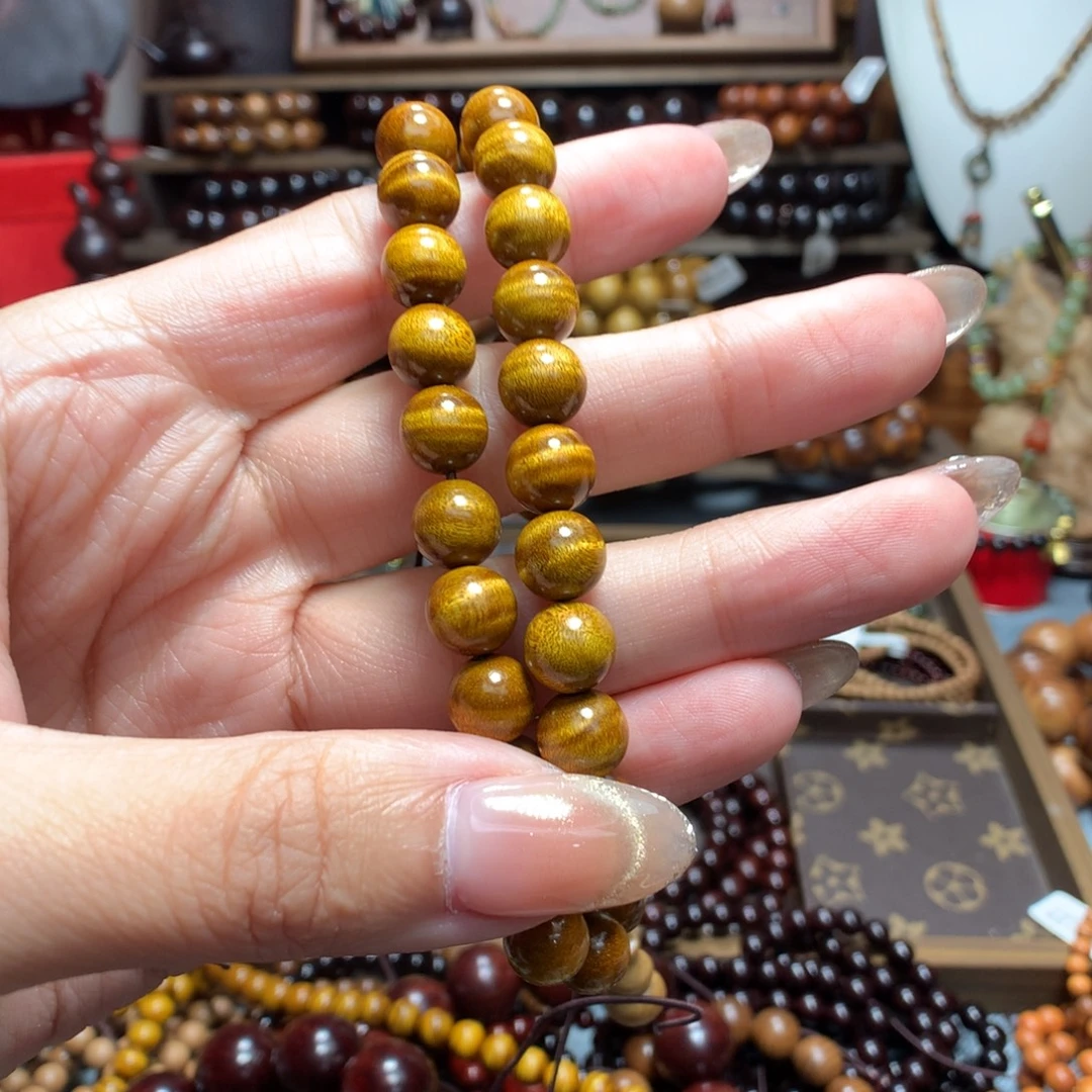 金丝楠手串/手链双圈