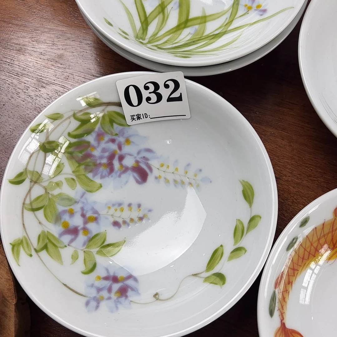 瓷片景德镇陶瓷手工手绘制作