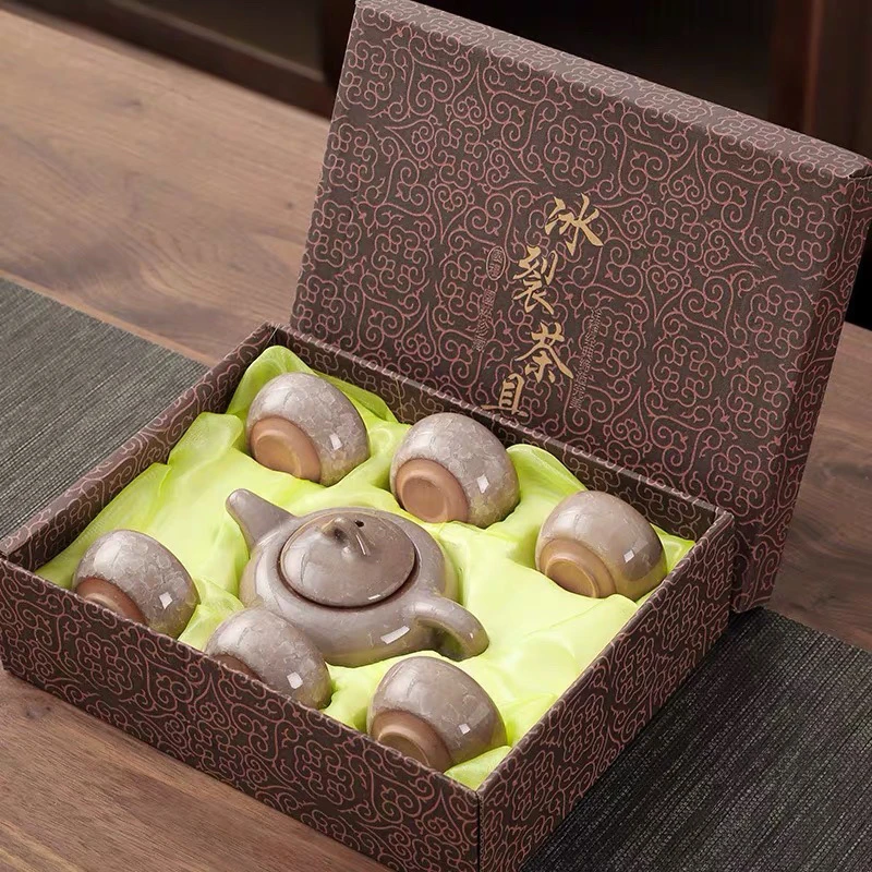 A 154遇水化冰一壶六杯礼盒装微瑕