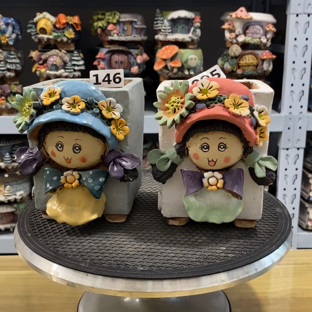 红陶倥*瑕疵花盆不退不换