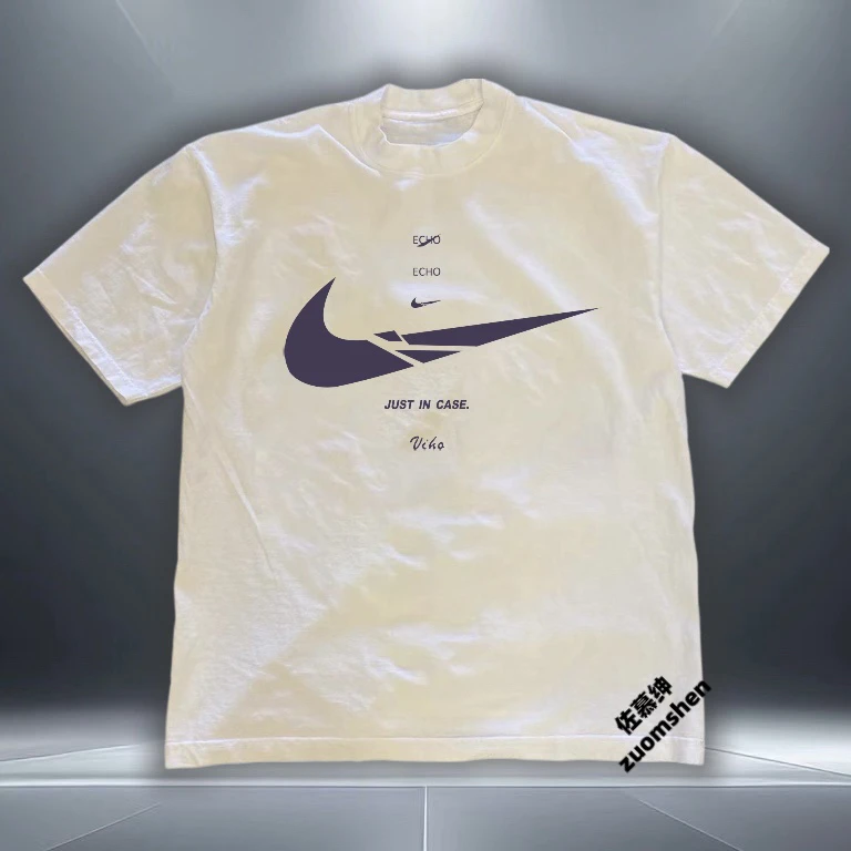 zms-230g！不透纯棉潮流美式时尚印花短袖t恤百搭宽松上衣透气男生