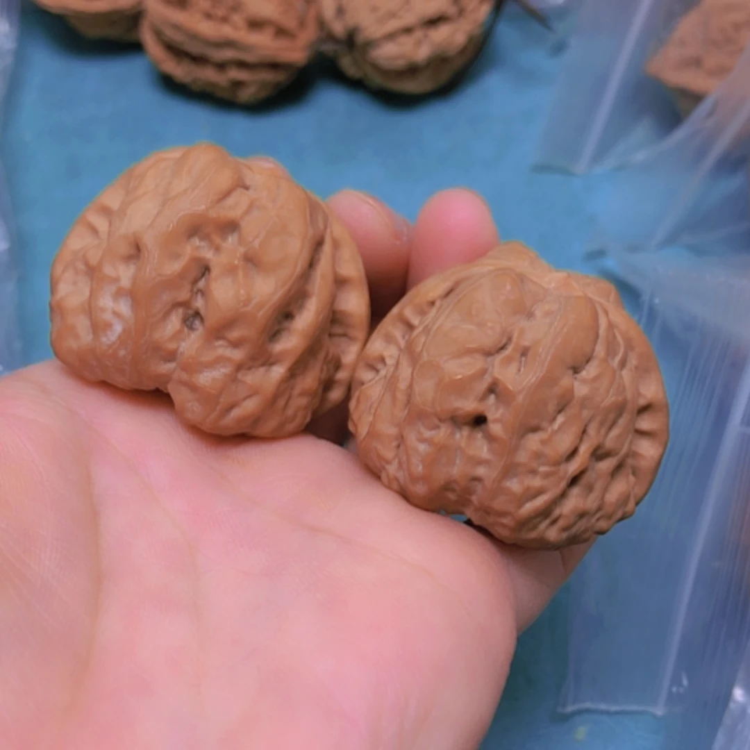 【闪购商品】摆件核桃40蛤蟆头有修