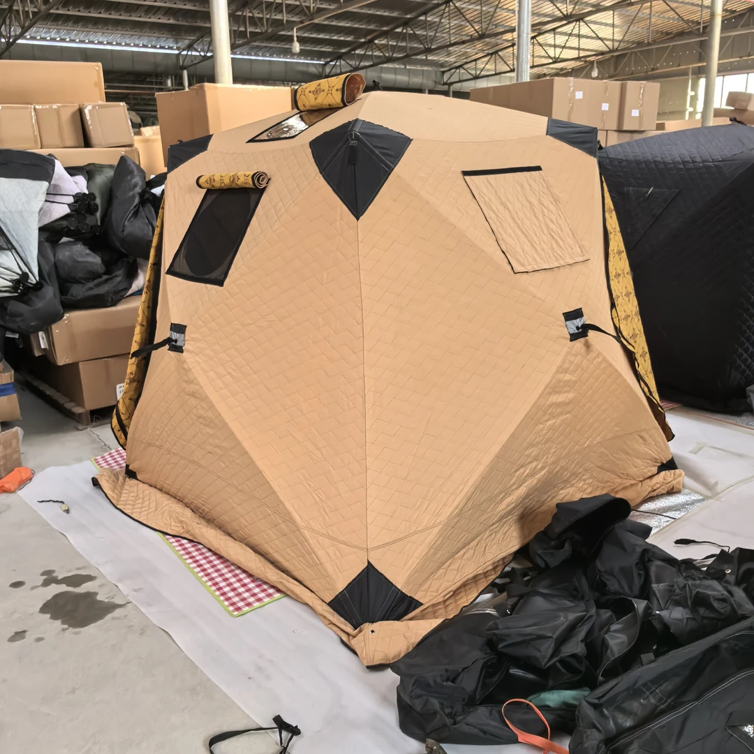 瑕疵带标内部尺寸:200×200×180  桑拿露营帐篷防小小雨无底布抗风