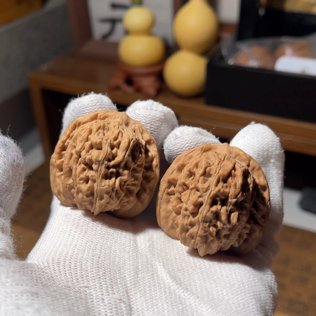 文玩核桃把件38 四座楼全品，不退不换