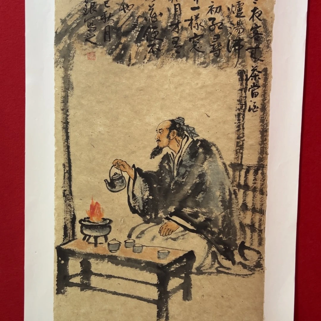 国画手绘国画作品