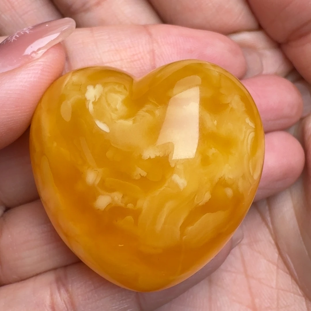 蜜蜡未镶嵌吊坠(不含链)无优化无烤色无补胶无覆膜无辐照无煮蜜