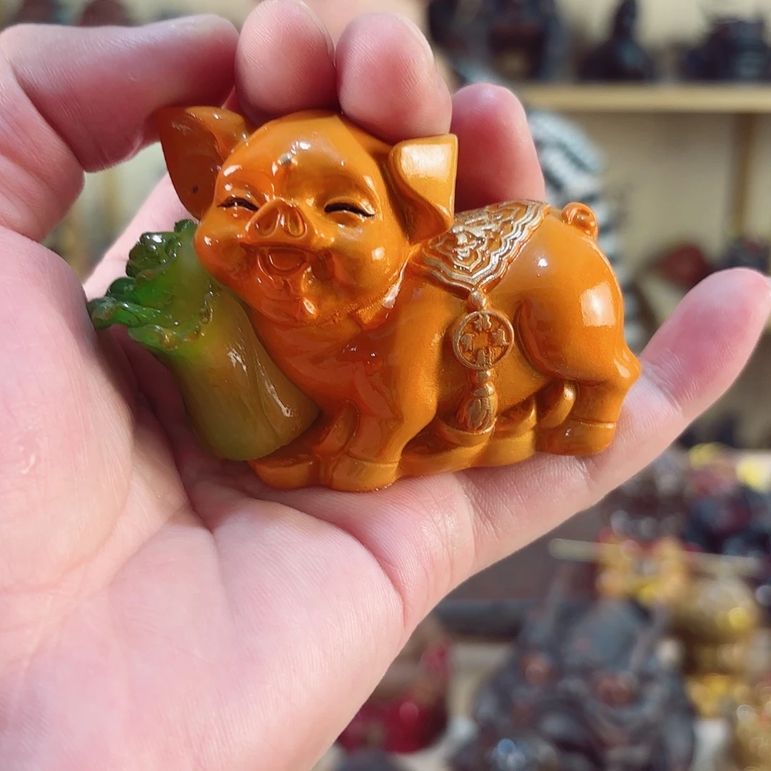 紫砂茶宠紫陶树脂茶宠摆件