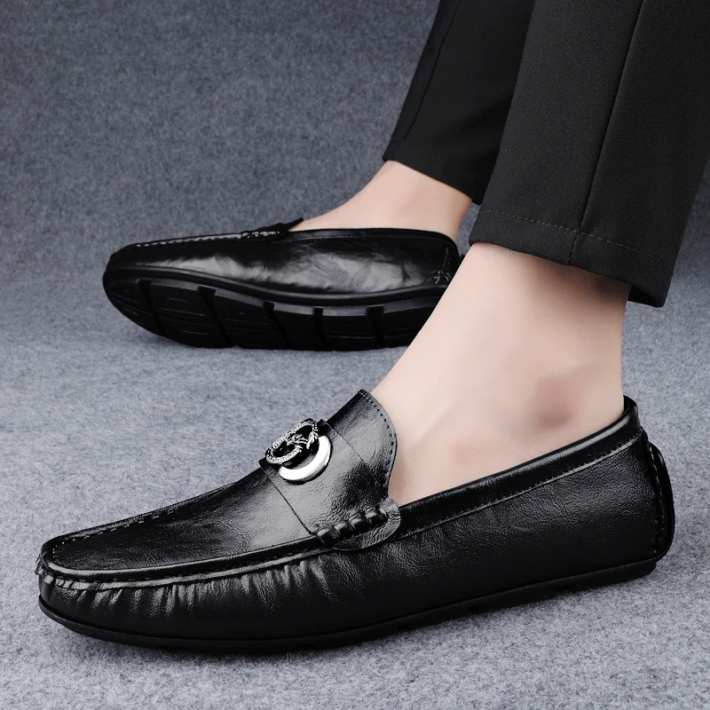 男鞋豆豆鞋夏季透气时尚8975