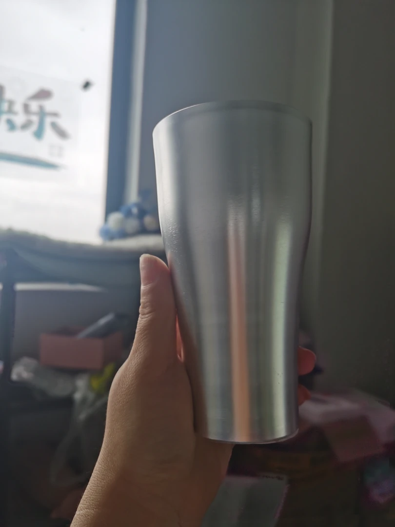 高品质啤酒杯银色300ml