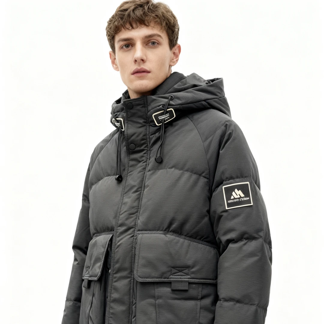 带帽羽绒服时尚优等品潮流保暖加厚短款轻盈透气厚款