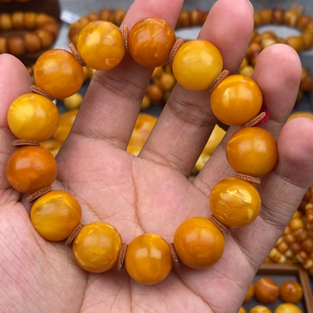 小***白琥珀未镶嵌珠宝奇石