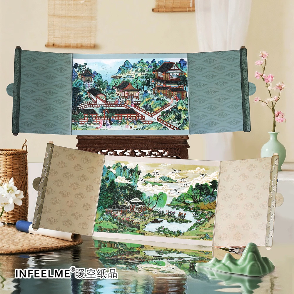 infeelMe旧物修复师3.0今日营业中3D英菲造景贴纸立体手帐diy贴纸